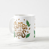 Café avec la Mug de café Jésus (Devant gauche)