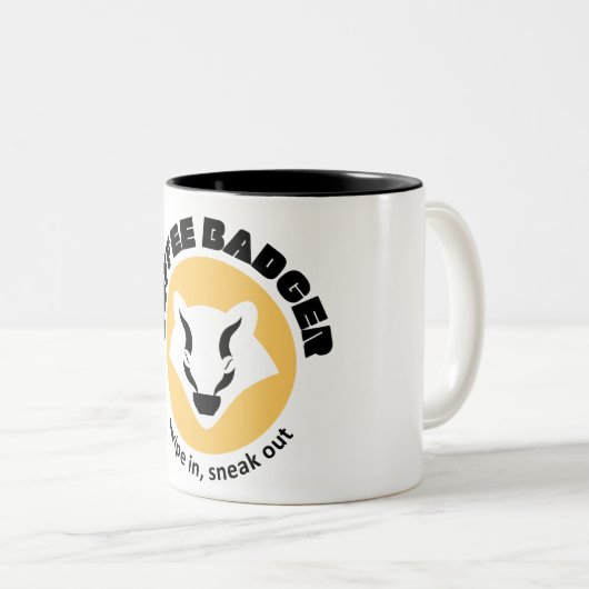 Café Badger Café Mug (Devant droit)