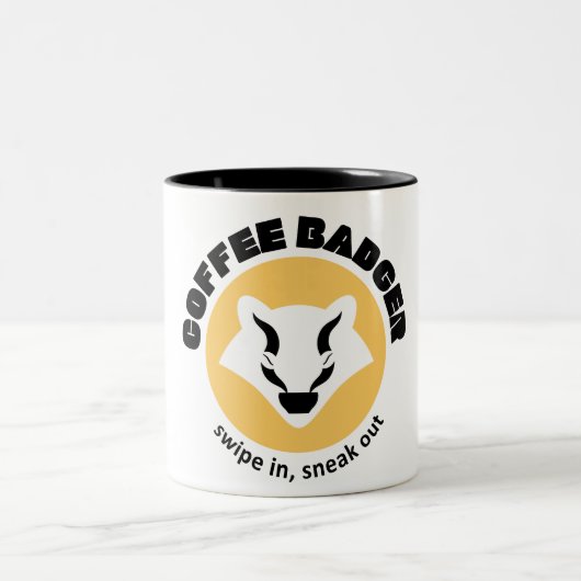 Café Badger Café Mug (Centre)