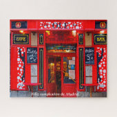 Cafe Bar Madrid. Jigsaw Puzzle (Horizontal)