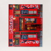 Cafe Bar Madrid. Puzzle (Vertical)