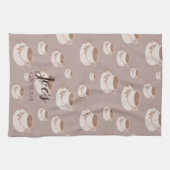 Café Bar Station personnalisée Serviette de cuisin (Horizontal)