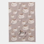 Café Bar Station personnalisée Serviette de cuisin (Vertical)