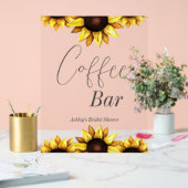 Café Bar Sunflower Fête des mariées Mariage (Mariage)