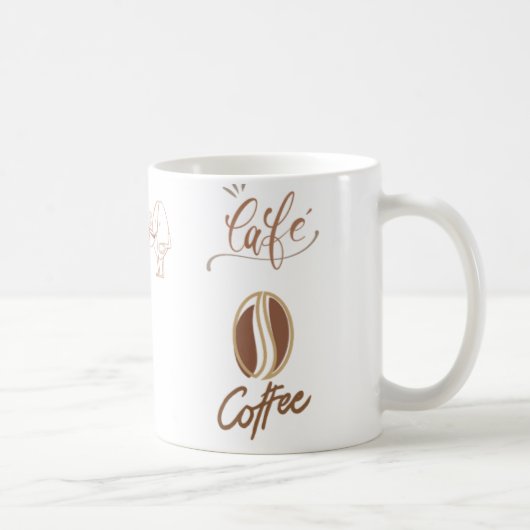 Café Bean Bliss Mug (Droite)