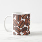 Café Bean Bliss Mug, Tasse de café blanc (Gauche)