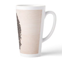 Café Bean Coeur Latte Mug