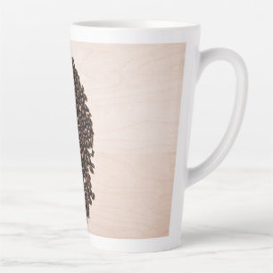 Café Bean Coeur Latte Mug