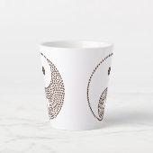 Café Bean Yin/Yang Latte Mug (Devant)