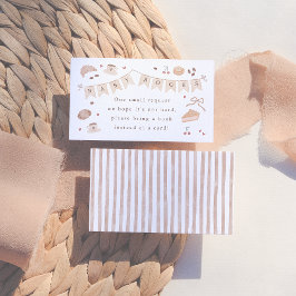 Cafe Bebe Baby Books Baby Shower Informatiekaartje