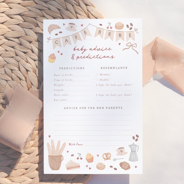 Cafe Bebe Baby Predictions & Advice Game (Creator heeft geüpload)