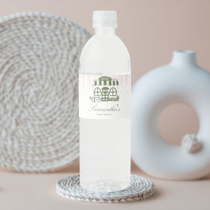 Cafe Bebe Cadeau Baby Borrel Waterfles Etiket