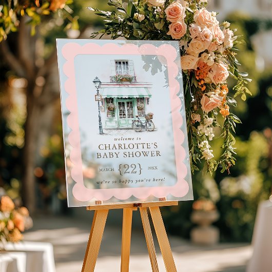 Café Bébé Paris Baby shower à thème Bienvenue