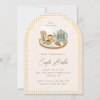 Café Bébé Thema Baby Shower Koffie