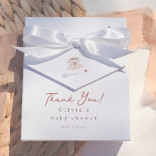 Cafe Bebe Watercolor Baby Shower Bedankt Bedankdoosjes