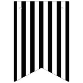 Café Bébé Zwart-wit Baby shower Vlaggetjes (Eerste vlag)