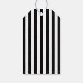 Café Bébé Zwart-wit Bedankt Baby shower Cadeaulabel (Achterkant)