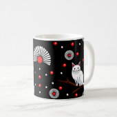 Café blanc à la japonaise Mug (Devant droit)