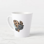 Café Boire Ladybug Géant Latte Mug (Angle gauche)