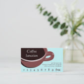 Café Boisson Punch / Carte de fidélité (Debout devant)