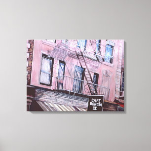 Cafe Borgia Canvas Afdruk