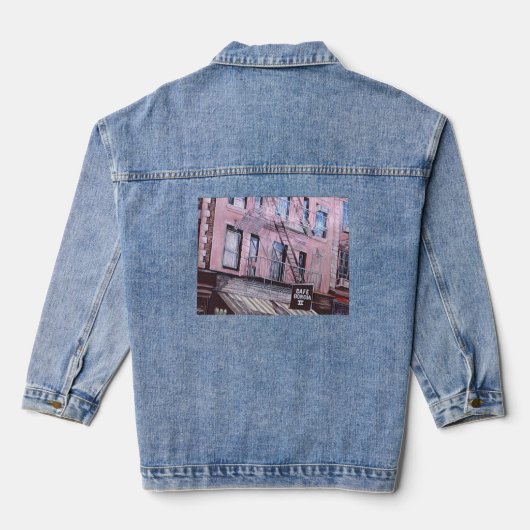 Cafe Borgia, SOHO Denim Jacket (Achterkant)