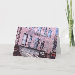 Cafe Borgia Wenskaart Kaart