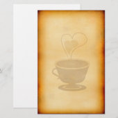 Cafe Briefpapier (Voorkant / Achterkant)