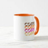 Café Café Café Café... Mug (Devant droit)