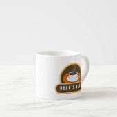 Café Café Café Café Orange Espresso Tasses (Devant droit)