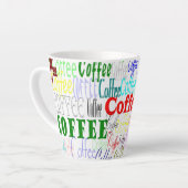 Café café café café! Tasse latte (Angle gauche)