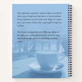 Café Café Café Livre Couverture Inspiration Carnet (Dos)