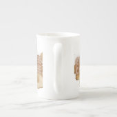 Café Café Café Mug blanc (Dos)