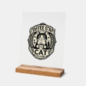 Café Café Chat Drôle Chat Graphique - Café Café Ca (Angle)