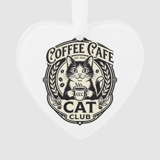 Café Café Chat Drôle Chat Graphique - Café Café Ca (devant)