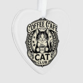 Café Café Chat Drôle Chat Graphique - Café Café Ca (devant)
