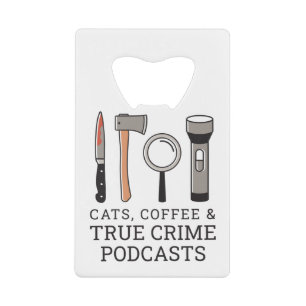 CAFÉ, CAFÉ ET PODCASTES DE CRIME VRAI OUTIL DE CRI