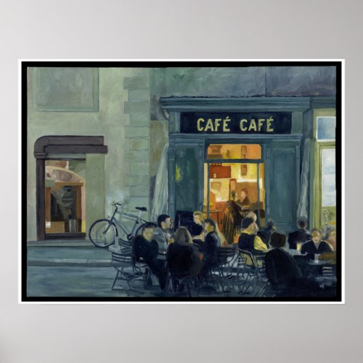 Cafe Cafe Poster (Voorkant)