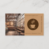 Café / Carte de fidélité du magasin (Dos)