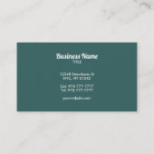 Café carte de visite (Dos)