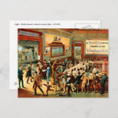 Café - carte postale (Devant / Derrière)