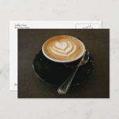 Café c'est l'amour - carte postale (Devant / Derrière)