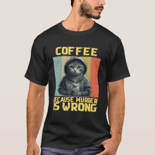café chat paresseux parce que mal kitty Pullover H