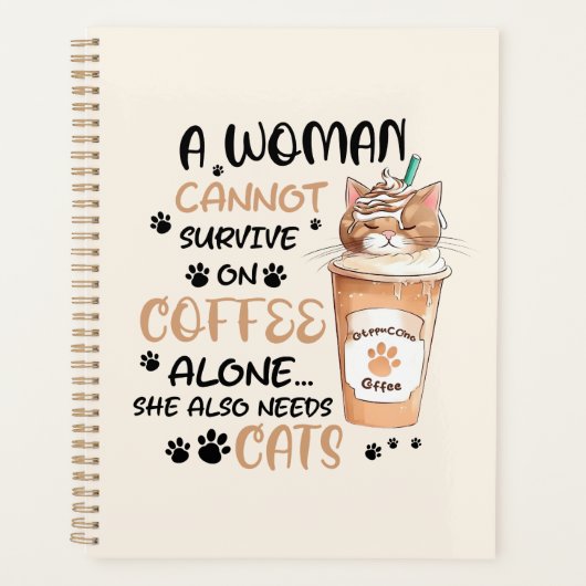 Café & Chats - Cute Kawaii Art (Devant)
