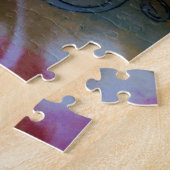 Café chaud dans le puzzle du matin (Côté)