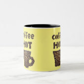 Café chaud OK Mug de café à deux tons (Centre)