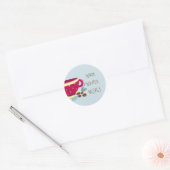 Café chaud Warmest Winter Wings autocollants (Enveloppe)