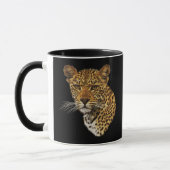 Café Cheetah Mug (Gauche)