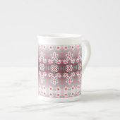 Café Chine Designer Mug Avec Rose (Devant droit)