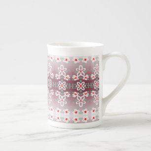 Café Chine Designer Mug Avec Rose